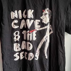 Medium Nick Cave Tshirt from 2020 tour